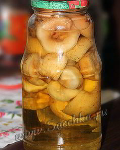 Компот ванильно-яблочный