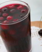 Летний компот из вишни