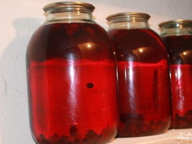 Рецепт смородинового компота на зиму