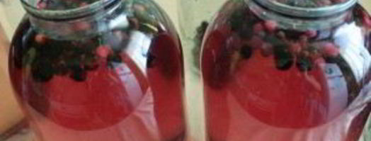 смородиновый компот на зиму. Шаг 3