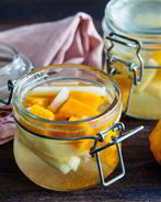 Тыквенно-яблочный компот с гуавой