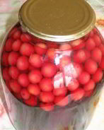 Вишневый компот на зиму