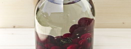 вишневый компот с черной смородиной на зиму. Шаг 6