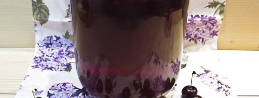 вишневый компот с черной смородиной на зиму. Шаг 9