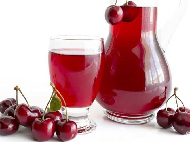 Рецепт вишневого компота