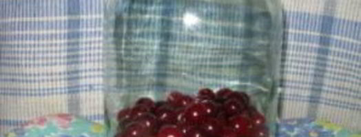 вишневый компот. Шаг 2