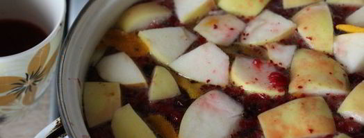 яблочно-клюквенный компот. Шаг 2