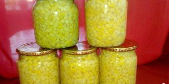 Кукуруза на зиму без стерилизации