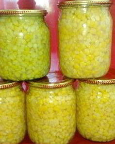 Кукуруза на зиму без стерилизации