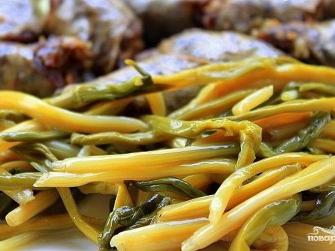 Рецепт квашеной черемши