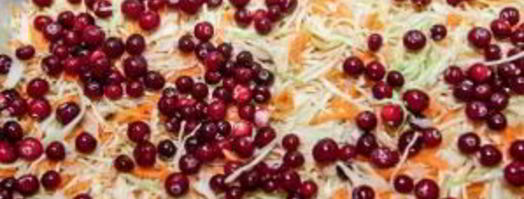 квашеная капуста с клюквой. Шаг 9