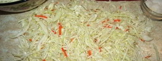 квашеная капуста, сухой посол. Шаг 10