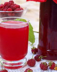 Малиновый сок на зиму