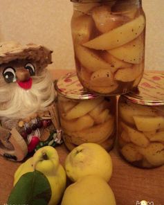 Айва маринованная