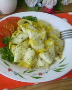 Быстрые маринованные кабачки