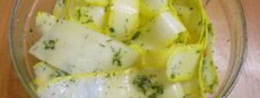 быстрые маринованные кабачки. Шаг 4