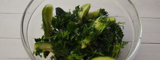 быстрые маринованные огурцы. Шаг 3