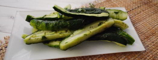 быстрые маринованные огурцы. Шаг 5