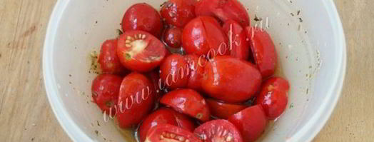 быстрые маринованные помидоры. Шаг 5