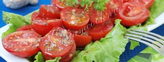 быстрые маринованные помидоры. Шаг 7