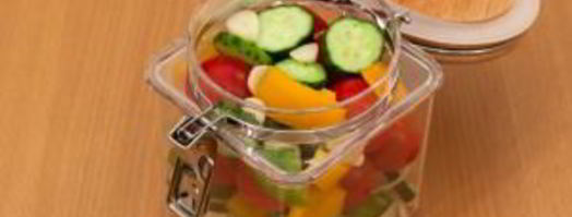 черри, огурцы, болгарский перец маринованные по-быстрому. Шаг 6