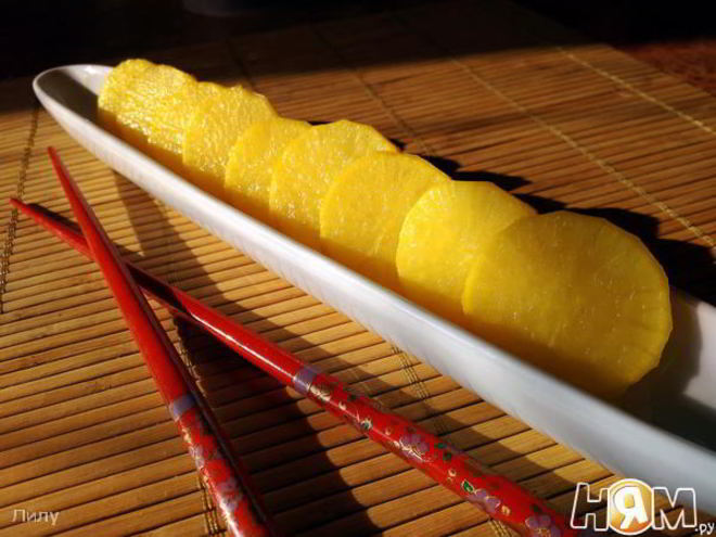 Рецепт дайкона маринованного