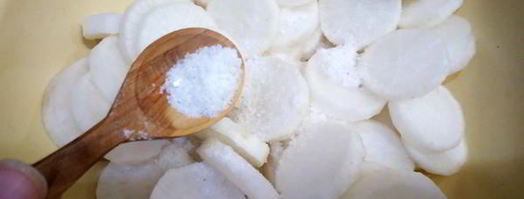 дайкон маринованный. Шаг 2