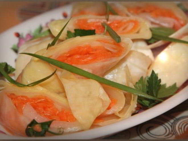 Рецепт капусты маринованной острой