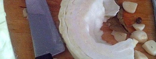 капуста маринованная пластинками. Шаг 2