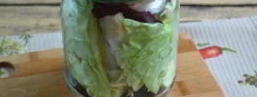 капуста, маринованная со свеклой по-грузински. Шаг 4