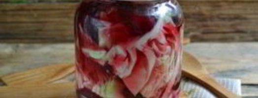 капуста, маринованная со свеклой по-грузински. Шаг 6