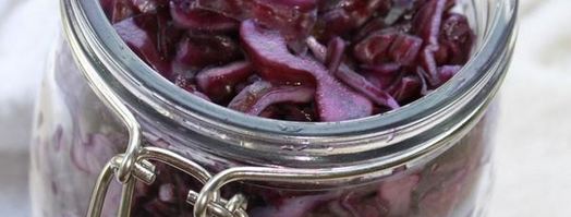 красная капуста, маринованная в малиновом уксусе. Шаг 5