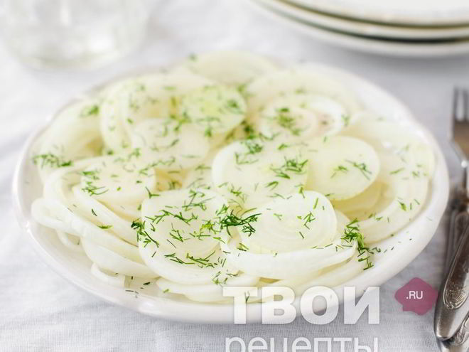Рецепт лука маринованного