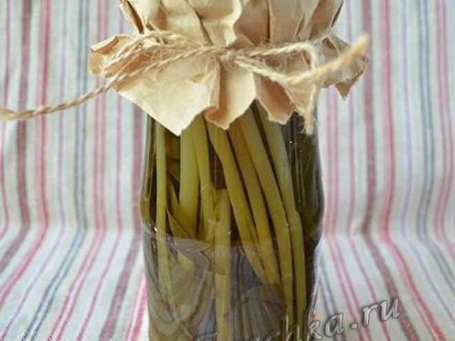 Рецепт маринованной черемши