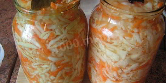 Маринованная капуста быстро и просто