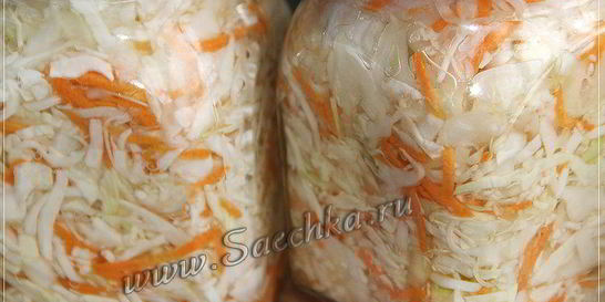 Маринованная капуста по-петровски