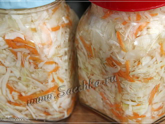 Рецепт маринованной капусты по-петровски