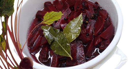 Маринованная свекла острая