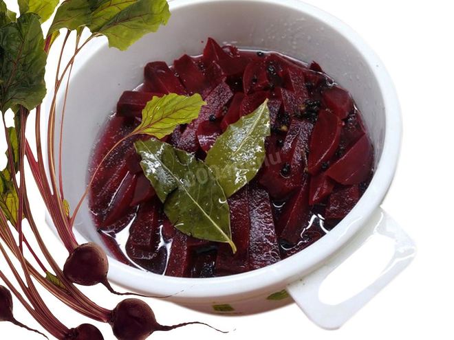 Рецепт маринованной свеклы острой