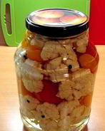 Маринованная цветная капуста на зиму в банках