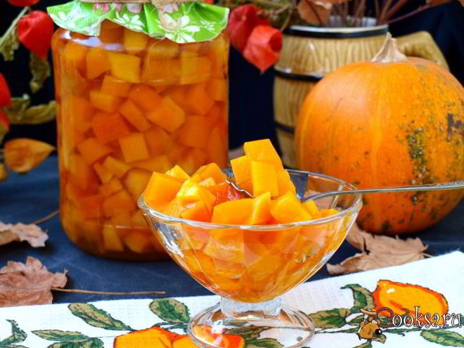 Рецепт маринованной тыквы со вкусом ананаса