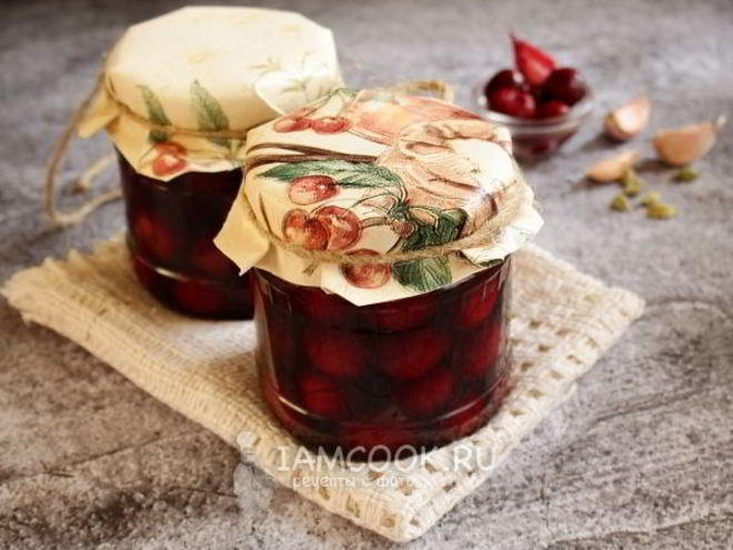 Рецепт маринованной вишни