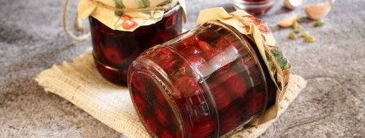 маринованная вишня. Шаг 10