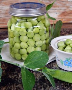 Маринованный горох на зиму домашний