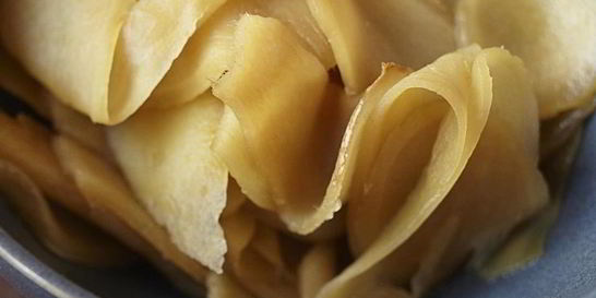 Маринованный имбирь с обычным уксусом