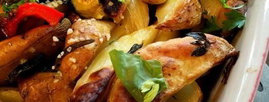 маринованный картофель с овощами. Шаг 4