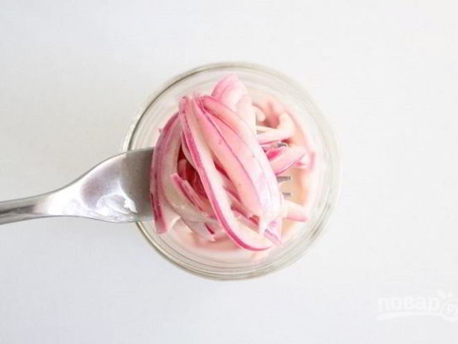 Рецепт маринованного лука для шашлыка с лимоном