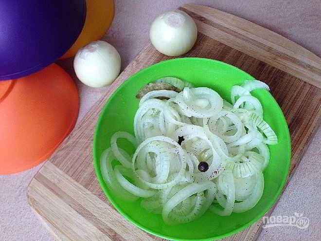 Рецепт маринованного лука к шашлыку