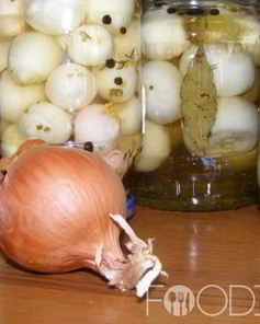 Маринованный лук на зиму