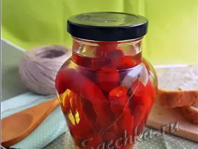 Рецепт маринованного острого перца